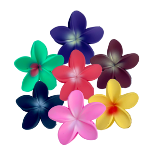 Matte Flower Hair Claw Clip for Girls – Trendy Hair Accessory
