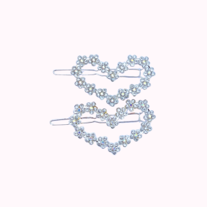 Fancy Heart Hair Pins – Cute & Stylish Hair Accessory