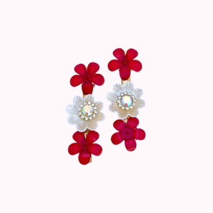 Floral Hair Pins – Cute Flower Alligator Pins