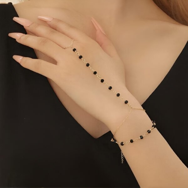Customizable Handmade Hand Chain – Glam Berry